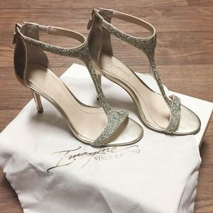 Imagine by Vince Camuto Phoebe T-Strap Sandals